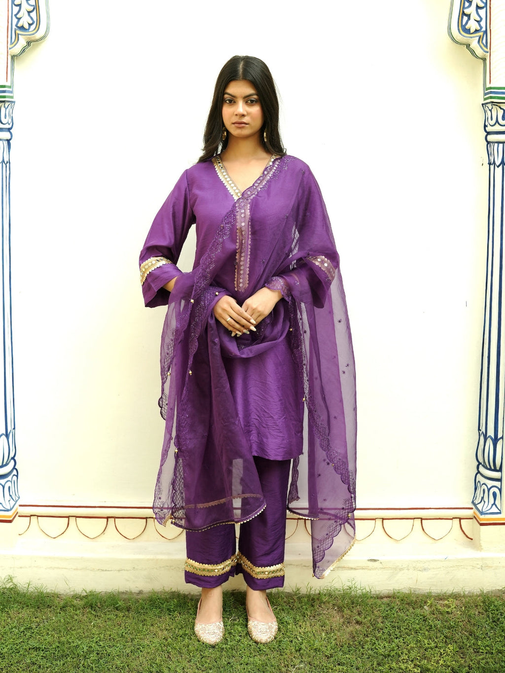 Amethyst Aura Kurta Set