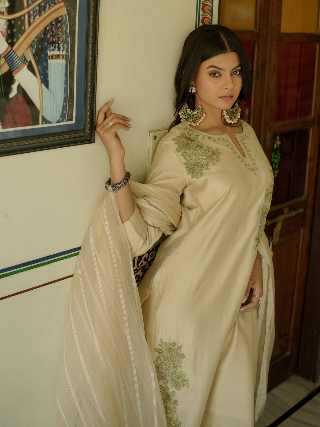 Ivory Embrace Kurta Set
