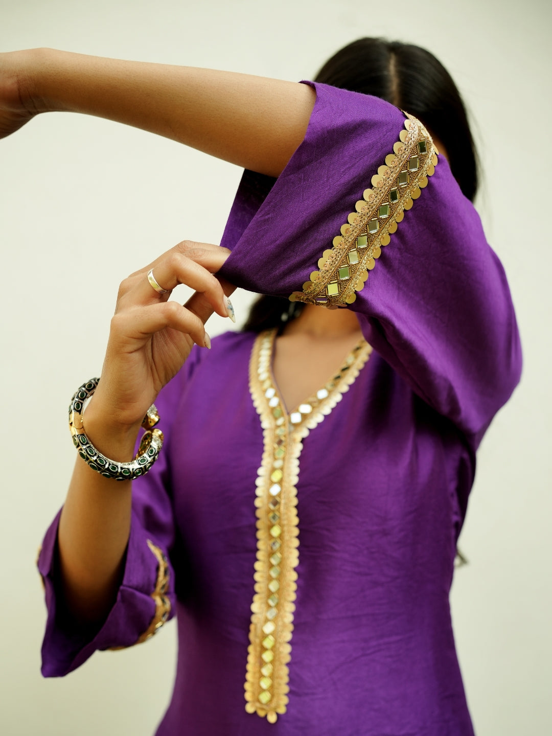 Amethyst Aura Kurta Set