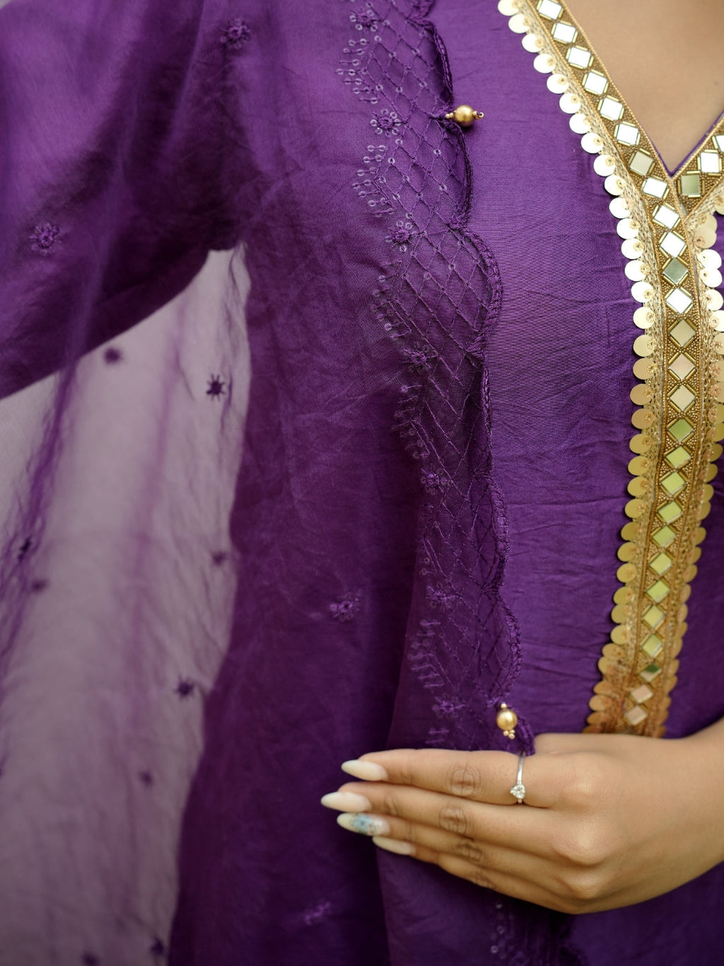 Amethyst Aura Kurta Set